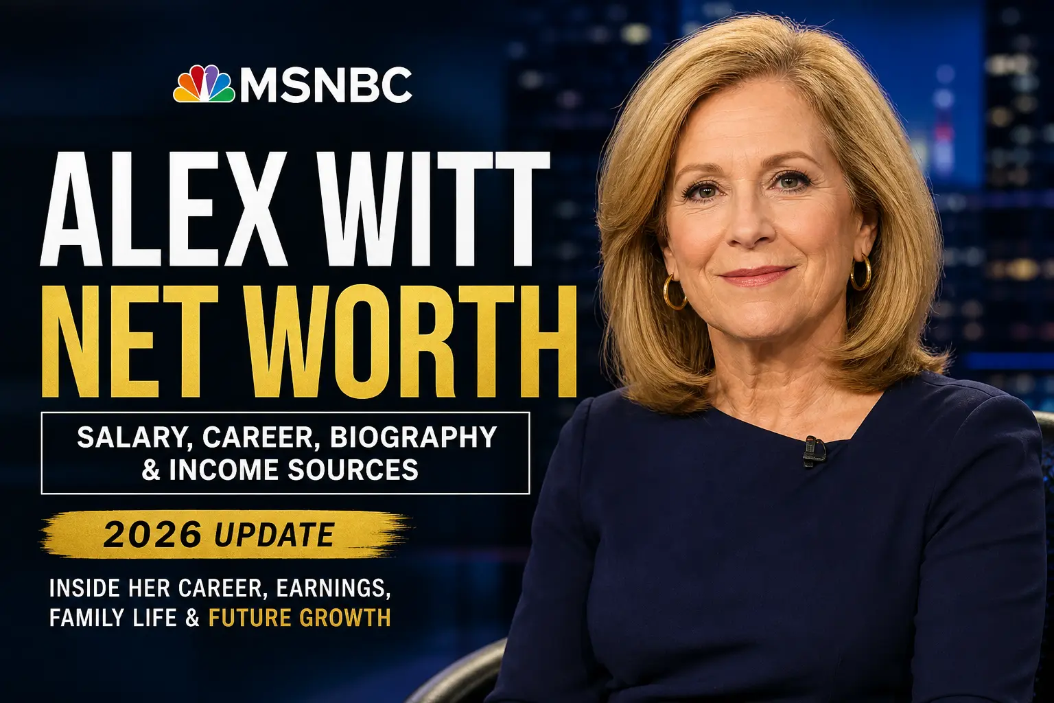 Alex Witt net worth