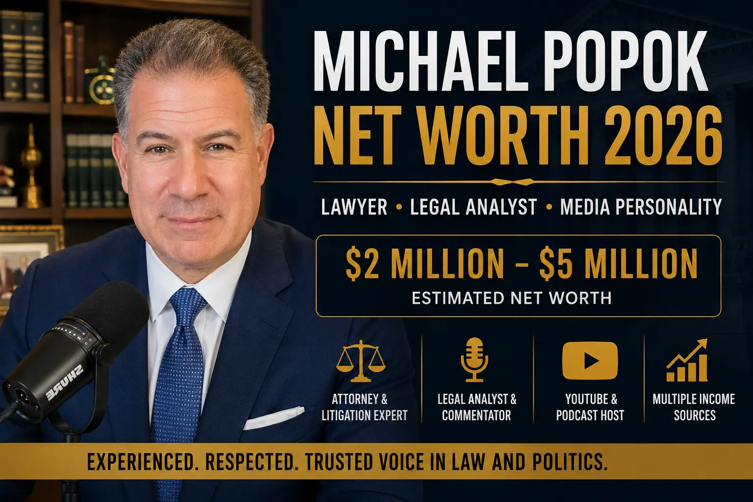 Michael Popok Net Worth