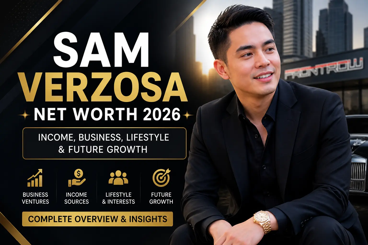 Sam Verzosa net worth